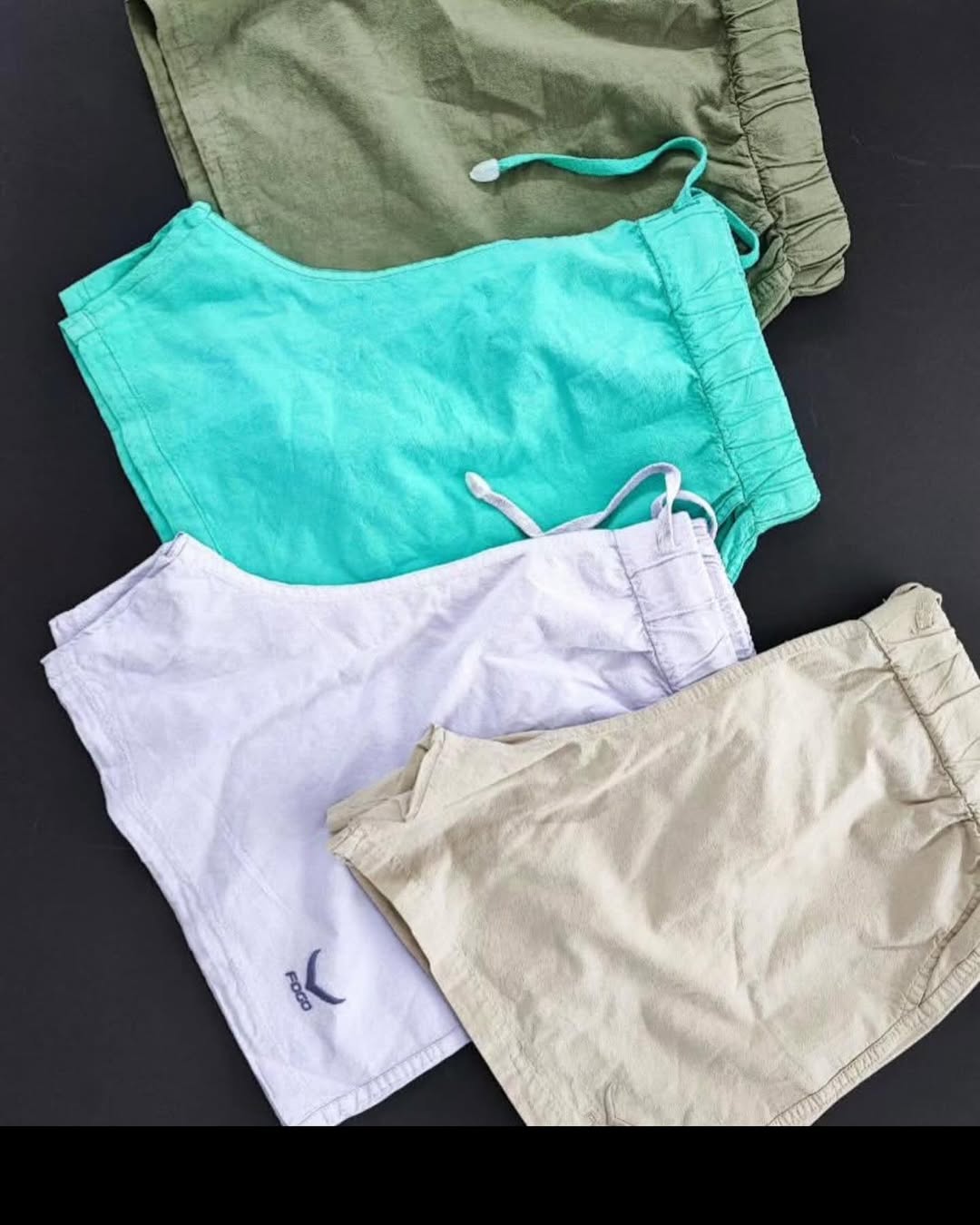 شورتک زنانه کتان برند فوگو فری سایز